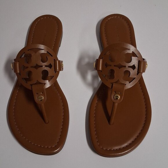 Tory Burch Shoes - Tory Burch Miller Calf Leather Sandals Size 7.5 New